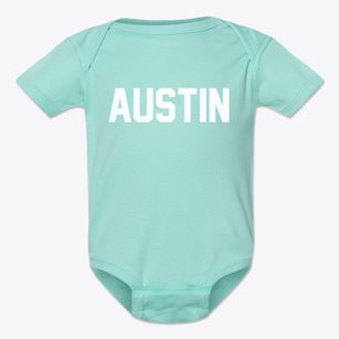 Austin Nevada Classic Block Baby Onesie
