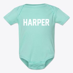 Harper Iowa Classic Block Baby Onesie