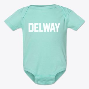 Delway North Carolina Classic Block Baby Onesie