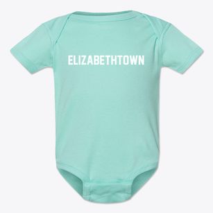Elizabethtown Pennsylvania Classic Block Baby Onesie