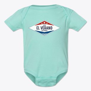 El Verano California Diamond Star Baby Onesie