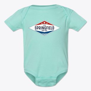 Springfield New York Diamond Star Baby Onesie
