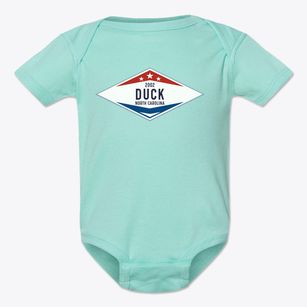 Duck North Carolina Diamond Star Baby Onesie