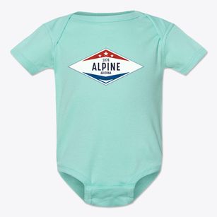 Alpine Arizona Diamond Star Baby Onesie