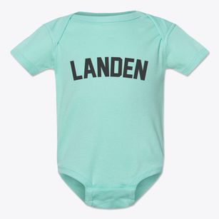 Landen Ohio Classic Curve Baby Onesie