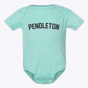 Pendleton Indiana Classic Curve Baby Onesie