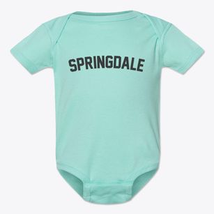 Springdale Maryland Classic Curve Baby Onesie