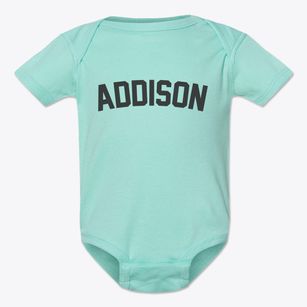 Addison New York Classic Curve Baby Onesie