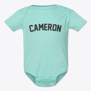 Cameron Wisconsin Classic Curve Baby Onesie