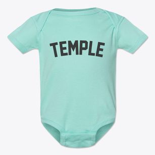 Temple Pennsylvania Classic Curve Baby Onesie