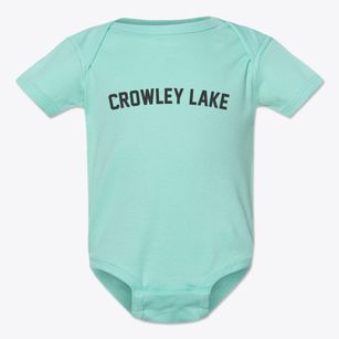 Crowley Lake California Classic Curve Baby Onesie