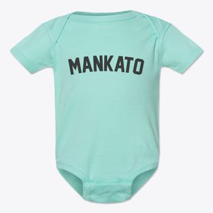 Mankato Kansas Classic Curve Baby Onesie