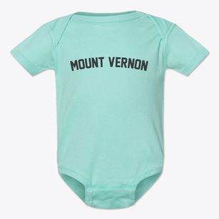 Mount Vernon Maryland Classic Curve Baby Onesie