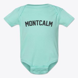 Montcalm West Virginia Classic Curve Baby Onesie