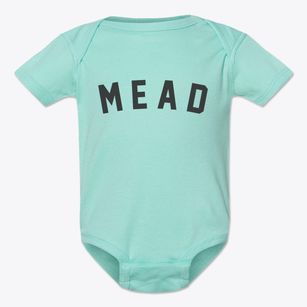 Mead Wisconsin Classic Curve Baby Onesie
