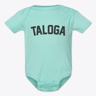 Taloga Oklahoma Classic Curve Baby Onesie