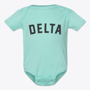 Delta Wisconsin Classic Curve Baby Onesie