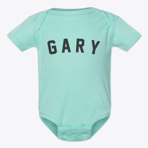 Gary Minnesota Classic Curve Baby Onesie