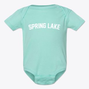 Spring Lake New Jersey Classic Curve Baby Onesie