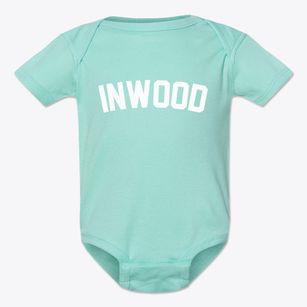 Inwood Iowa Classic Curve Baby Onesie