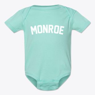 Monroe New Hampshire Classic Curve Baby Onesie