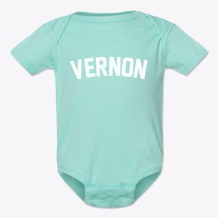 Vernon Indiana Classic Curve Baby Onesie