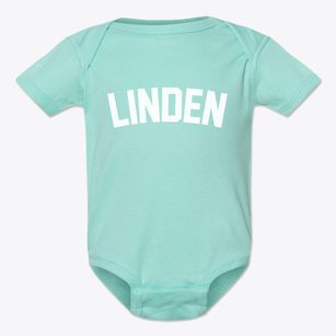 Linden Iowa Classic Curve Baby Onesie