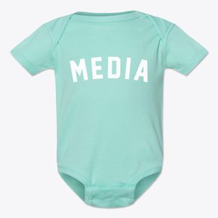 Media Illinois Classic Curve Baby Onesie