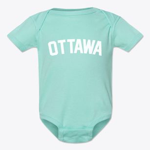 Ottawa Kansas Classic Curve Baby Onesie