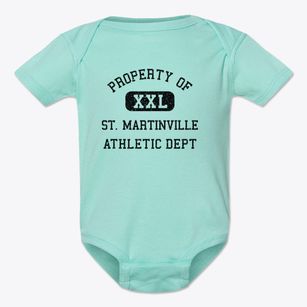 St. Martinville Louisiana Athletic Dept Baby Onesie
