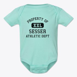 Sesser Illinois Athletic Dept Baby Onesie