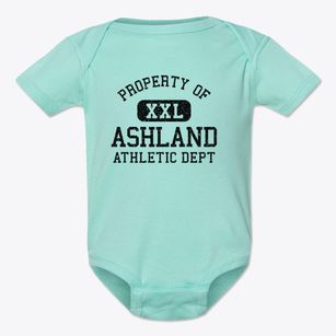 Ashland Maine Athletic Dept Baby Onesie
