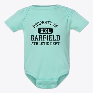 Garfield Arkansas Athletic Dept Baby Onesie