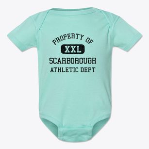 Scarborough Maine Athletic Dept Baby Onesie