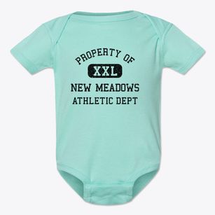 New Meadows Idaho Athletic Dept Baby Onesie