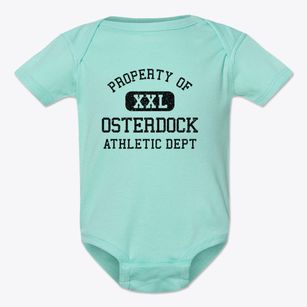 Osterdock Iowa Athletic Dept Baby Onesie