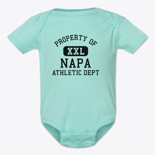 Napa California Athletic Dept Baby Onesie