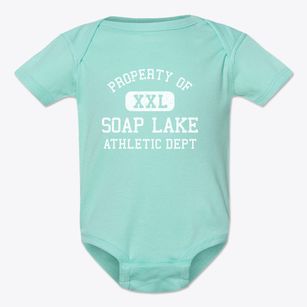 Soap Lake Washington Athletic Dept Baby Onesie
