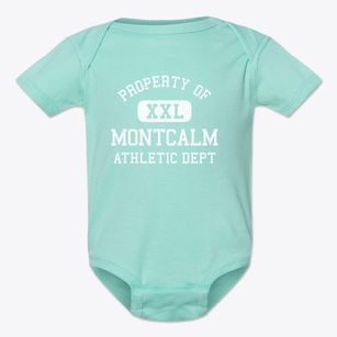 Montcalm West Virginia Athletic Dept Baby Onesie