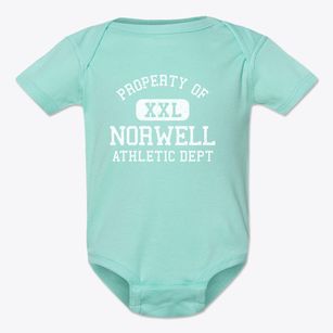 Norwell Massachusetts Athletic Dept Baby Onesie