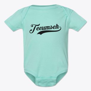 Tecumseh Oklahoma Vintage Team Baby Onesie
