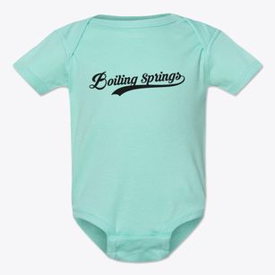 Boiling Springs North Carolina Vintage Team Baby Onesie