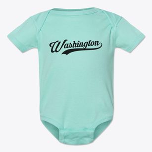 Washington Georgia Vintage Team Baby Onesie
