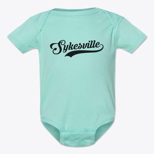 Sykesville Maryland Vintage Team Baby Onesie