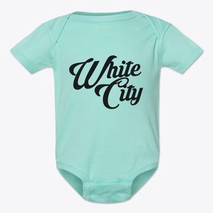 White City Florida Vintage Team Baby Onesie
