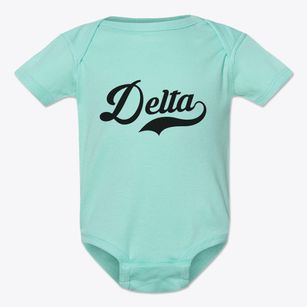 Delta Utah Vintage Team Baby Onesie