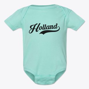 Holland New York Vintage Team Baby Onesie