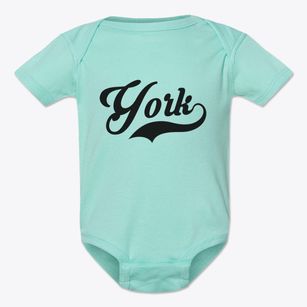 York New York Vintage Team Baby Onesie