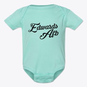 Edwards Afb California Vintage Team Baby Onesie