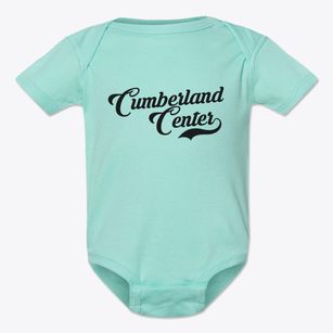 Cumberland Center Maine Vintage Team Baby Onesie